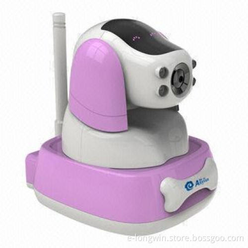 Network Camera, Supports iPhone and Google's Android System, 30fps, 1/3-inch Color CMOS Image Sensor